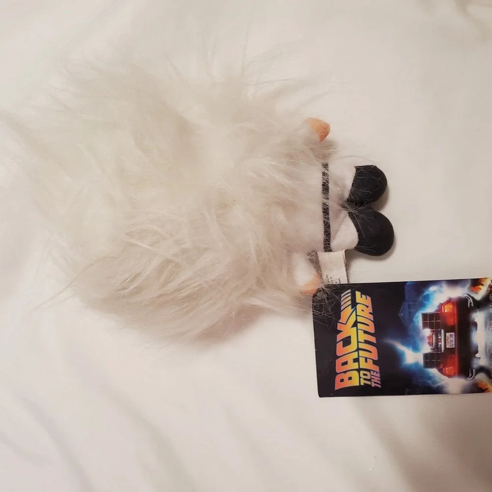 Back To The Future - Doc Brown - Chibi Plush Toy Factory Movie Stuffed Doll- NWT
